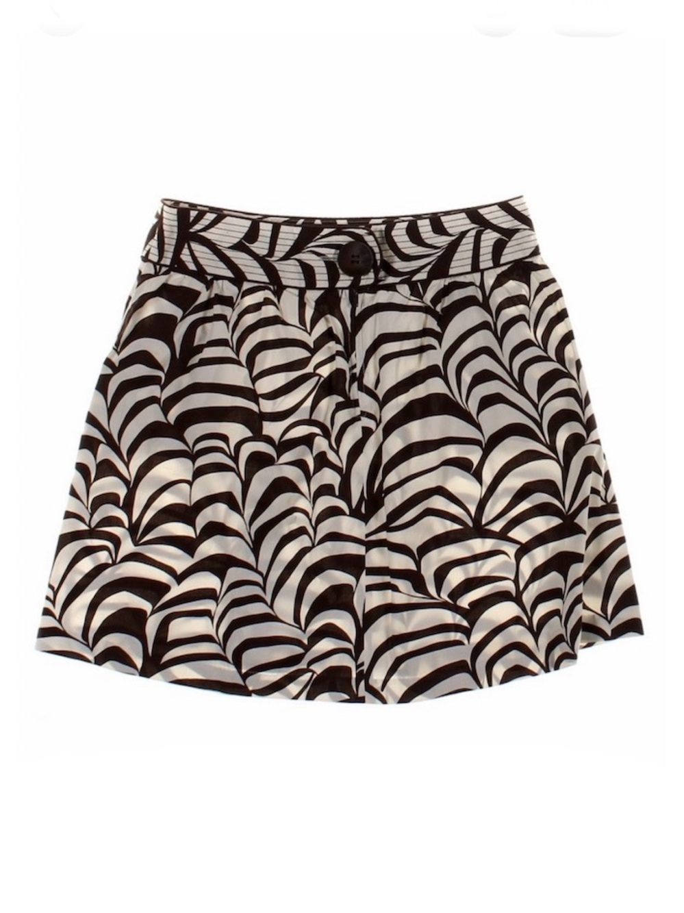 NWOT Charlotte Russe Pattered Skirt W/Pockets Size 7